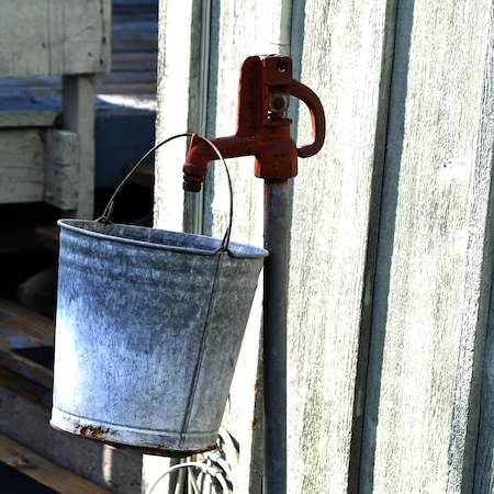 Woodford Mfg 3/4 in. x 3/4 in. NPT x MPT 1 in. Galvanized Steel Pipe x 6 ft. Bury R34 Freezeless Yard Hydrant R34-6